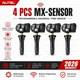 4 Pi&egrave;ces Autel Mx-sensor 315 Et 433 Mhz Capteur Tpms Universel Programmable De Pression Des Pneus
