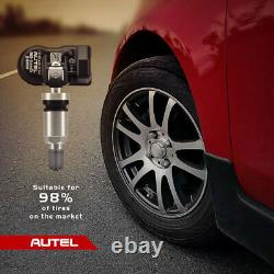 4 pièces Autel MX-Sensor 315 et 433 MHz Capteur de pression des pneus TPMS programmable universel