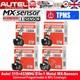 4 Pi&egrave;ces Autel Tpms Mx-sensor 315 Mhz 433 Mhz Capteur De Pression Des Pneus Programmable En M&eacute;tal