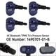 4 Pi&egrave;ces Tpms Pr&eacute;programm&eacute;s Pour Tesla Model 3 S X Y Bluetooth 5.0 2021-2025