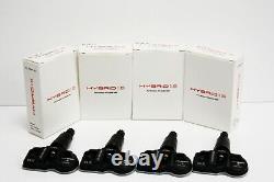 4 x capteurs TPMS noirs adaptés à la Vauxhall Astra J GTC 2014-2015 capteur de pression des pneus