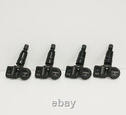 4 x capteurs TPMS noirs adaptés à la Vauxhall Astra J GTC 2014-2015 capteur de pression des pneus