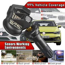 4pcs Autel TPMS MX-Sensor 2en1 315MHz & 433MHz Capteur de Pression des Pneus Programmable