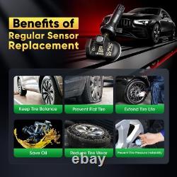 4pcs Autel TPMS MX-Sensor 2en1 315MHz & 433MHz Programmation de Capteur de Pression des Pneus