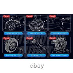 4x CAPTEUR DE PRESSION DES PNEUS TPMS MX-SENSOR 433MHZ 315MHZ 2 EN 1 PROGRAMMABLE TS501