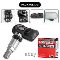 4x Capteur TPMS Autel MX-Sensor 433mhz&315MHZ 2-en-1 Programmable pour Pression des Pneus