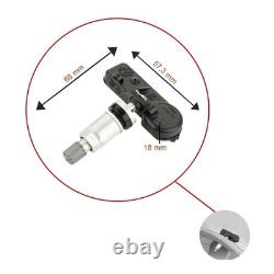 4x Capteur de Système de Surveillance de Pression des Pneus RDCi Programmable 433 MHz pour Audi