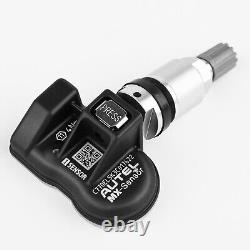 4x Capteur de pression des pneus de voiture Autel TPMS MX-Sensor 315MHz 433MHz 2 en 1 avec tige métallique