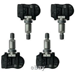 4x Capteurs de Système de Surveillance de Pression des Pneus TPMS pour Valves de Range Rover Evoque