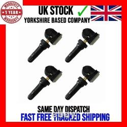 4x Nouveau capteur de pression des pneus Tpms compatible avec Ford B-max Jk 2015-2025 Ev6t1a180cb