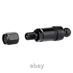 4x Remplacement de Valve Métallique en Noir pour Capteurs TPMS (Capteur TPMS Non Inclus !)