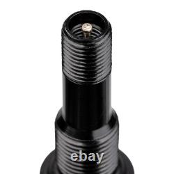 4x Remplacement de Valve Métallique en Noir pour Capteurs TPMS (Capteur TPMS Non Inclus !)
