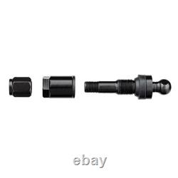 4x Remplacement de Valve Métallique en Noir pour Capteurs TPMS (Capteur TPMS Non Inclus !)