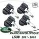 4x Sensors De Valve De Pression Des Pneus Tpms Genuins Rang Rover Evoque L538 2011-2018
