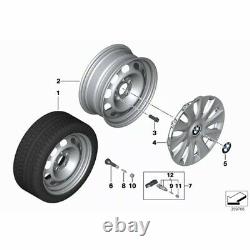 4x Véritable Bmw Tpms Oem Tyre Pressure Monitoring Sensor Set Of 4 36106881890