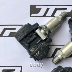 4x Véritable capteur de surveillance de pression des pneus OEM BMW Set de quatre 3610
