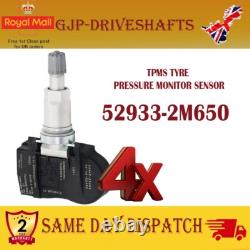 4x capteur de pression des pneus TPMS pour Kia Carens (RP) Hyundai Genesis (DH)