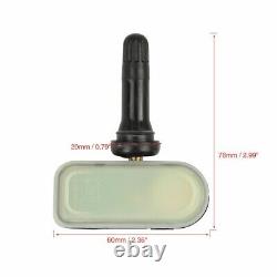 4x pour Jeep Cherokee KL Dodge RAM 1500 2500 Capteur de pression des pneus TPMS 68239720AA