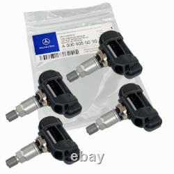 4x pour MERCEDES CLASSE E W212 2012-2016 CAPTEUR DE PRESSION DES PNEUS D'ORIGINE A0009050030