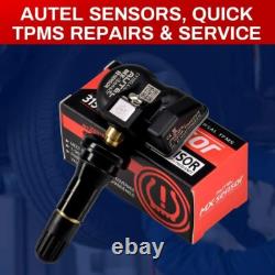 8Autel TPMS MX-Sensor 315&433MHz Capteur de Pression des Pneus Programmable Métal+Caoutchouc