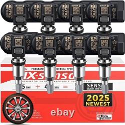 8PCS Capteur TPMS Autel 2en1 315Mhz 433Mhz Capteur de Pression des Pneus MX-Sensor