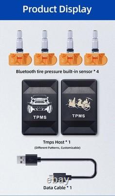 Affichage synchronisé de la pression des pneus avec navigation Android + Bluetooth