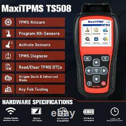 Autel MaxiTPMS TS508WF Outil de Diagnostic TPMS OBD2 Système de Surveillance de Pression des Pneus