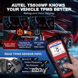 Autel MaxiTPMS TS508WF avec capteur OBD de réinitialisation du système de surveillance de la pression des pneus