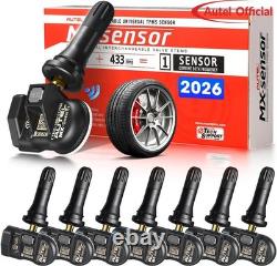 Autel TPMS MX-Sensor 315 MHz 433 MHz 2 en 1 capteur de pression des pneus programmable en caoutchouc