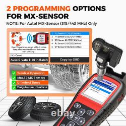 Autel TS508WF Scanner de Programmation TPMS Outil de Réapprentissage du Système de Surveillance de Pression des Pneus
