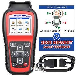 Autel TS508WF Scanner de Programmation TPMS Outil de Réapprentissage du Système de Surveillance de Pression des Pneus