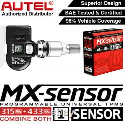 Autel Ts508 Scanner Diagnostique +8pcs 2in1 315&433mhz Tpms Mx-sensor Programmable
