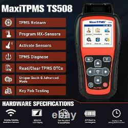 Autel Ts508k Tpms Outil Dignostique Surveillance De La Pression Des Pneus De Voiture + 8pcs Mx-sensor