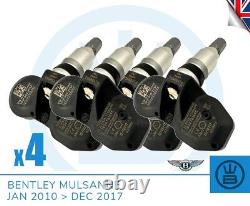 BENTLEY MULSANNE TPMS 7PP 907 275F valve de pression des pneus JAN 2010 DEC 2017