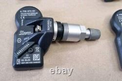 BMW Série 5 F11 F10 2009-2017 Ensemble de 4 Moniteurs de Pression des Pneus Argent 433mhz