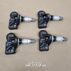 BMW X1 E84 X3 F25 X4 F26 Ensemble de 4 Moniteurs de Pression des Pneus Argent 433mhz