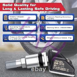 CAPTEUR DE PRESSION DES PNEUS 4x TPMS MX-SENSOR 433MHZ 315MHZ 2 EN 1 PROGRAMMABLE TS501