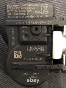 Capteur TPMS 5X pour Jaguar XF XE XJ Capteur de Surveillance de Pression des Pneus GX631A159AA