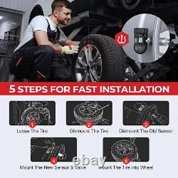 Capteur TPMS programmable Autel MX-Sensor 433MHz & 315MHz pour la pression des pneus 4PCS en 2024