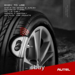 Capteur TPMS universel programmable Autel MX-Sensor 315 MHz + 433 MHz avec valve métallique