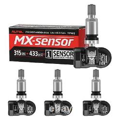 Capteur de Surveillance de Pression des Pneus Autel MX-Sensor 2025 315 & 433MHz 2 en 1 Pack de 4