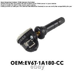 Capteur de pression de pneu TPMS pré-codé pour Ford Fiesta Focus Mondeo Kuga B, C -Max