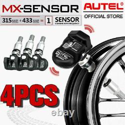Capteur de pression de pneu programmable 2 en 1 Autel TPMS MX-Sensor 315Mhz 433MHz 4PCS