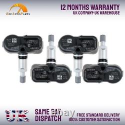 Capteur de pression des pneus TPMS 4X pour Toyota Avensis Auris RAV4 Yaris 433MHZ