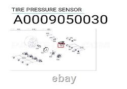 Capteur de pression des pneus TPMS pré-codé compatible avec Mercedes W205 W212 W205 AMG