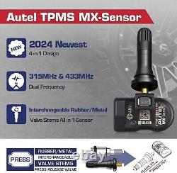 Capteur de pression des pneus automatique Autel TPMS MX-Sensor 2 en 1 315MHz & 433MHz programmable