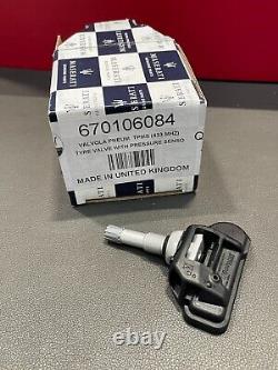 Capteur de pression des pneus et valve Maserati GHIBLI/QP M156 #670106084