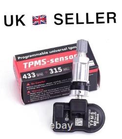 Capteur de pression des pneus programmable 4PCS Autel TPMS MX-Sensor 315MHz + 433MHz 2en1