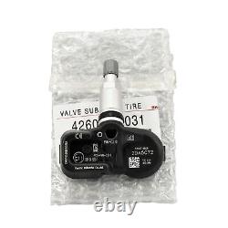 Capteur de surveillance de la pression des pneus TPMS 4X 42607-02031 Toyota Auris Avensis