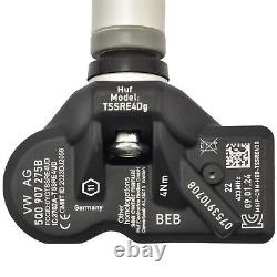 Capteur de surveillance de la pression des pneus TPMS 4X 5Q0907275B pour VW TIGUAN TOUAREG II TOURAN